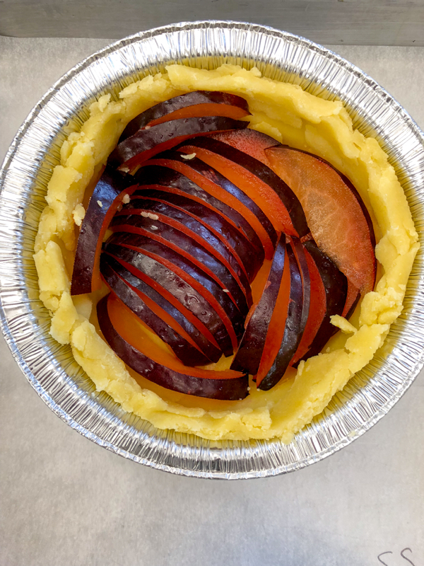 Caramelized Plum Tarts ready to bake from Clotilde Dusoulier Tasting Paris on eatlivetravelwrite.com