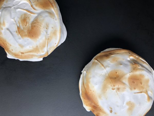 Dorie Greenspan mini baked Alaska on eatlivetraelwrite.com