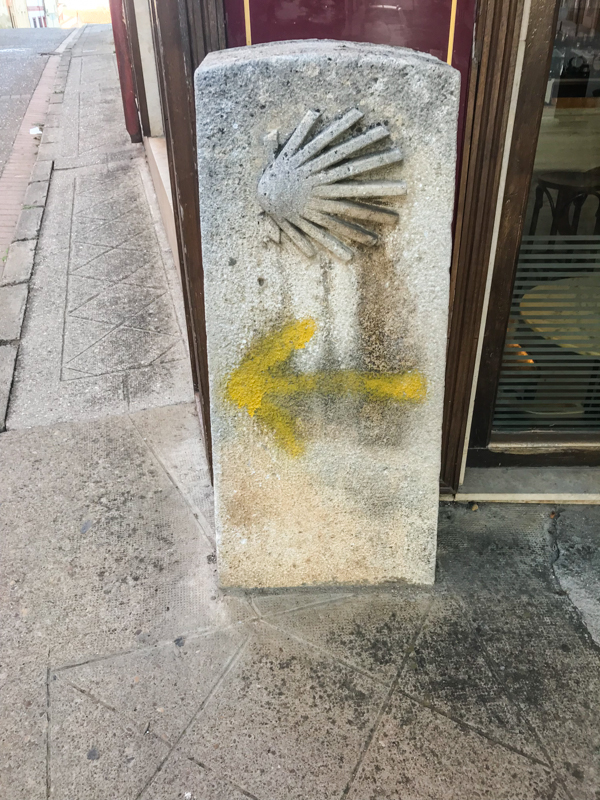 Starting the day walking from Sahagun to El Burgo Ranero on the Camino de Santiago on eatlivetravelwrite.com