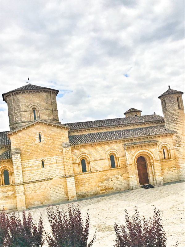 San Martin in Fromista walking the Camino de Santiago from Castrojeriz to Fromista with Camino Travel Center on eatlivetravelwrite.com