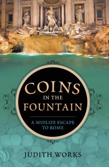 Coins in the fountain cover on eatlivetravelwrite.com