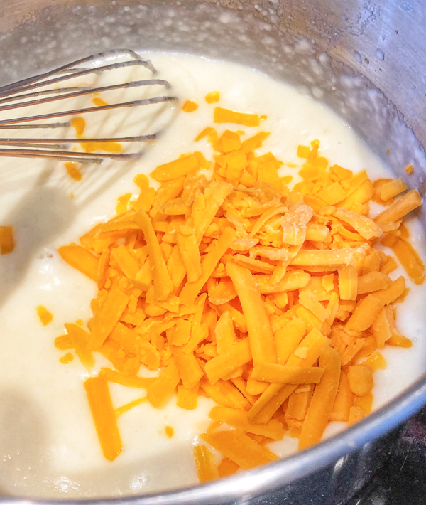 Making mornay sauce on eatlivetravelwrite.com