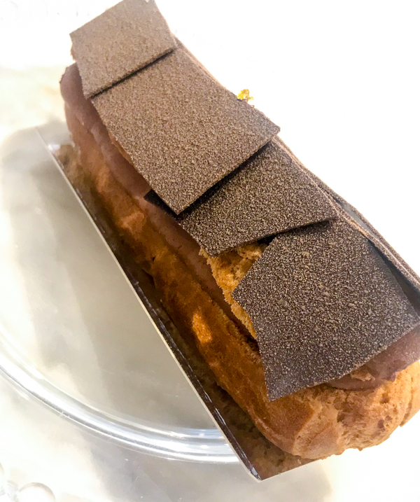 Eclair on Taste of Toulouse Chocolate and Pastry tour on eatlivetravelwrite.com
