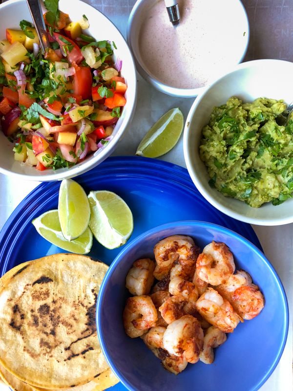 Dorie Greenspan Shrimp Tacos for Cook the Book Fridays on eatlivetravelwrite.com