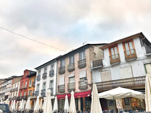 Plaza Villafranca walking the Camino de Santiago: Villafranca del Bierzo to :as Herrerías with Camino Travel Center on eatlivetravelwrite.com