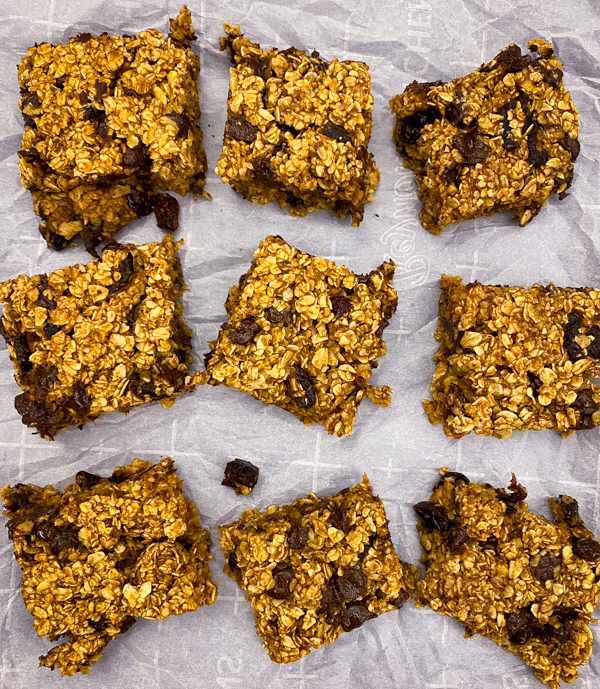 Kids make Vegan Pumpkin Pie Bars from Gather by David Robertson on eatlivetravelwrite.com