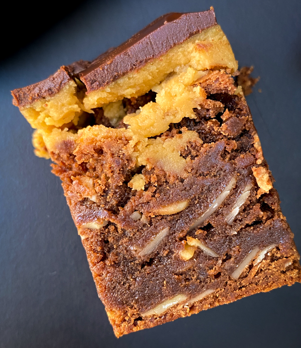 Dorie Greenspan Almond Butter and Fudge Brownies from Dorie's Cookies