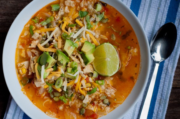 Chicken tortilla soup