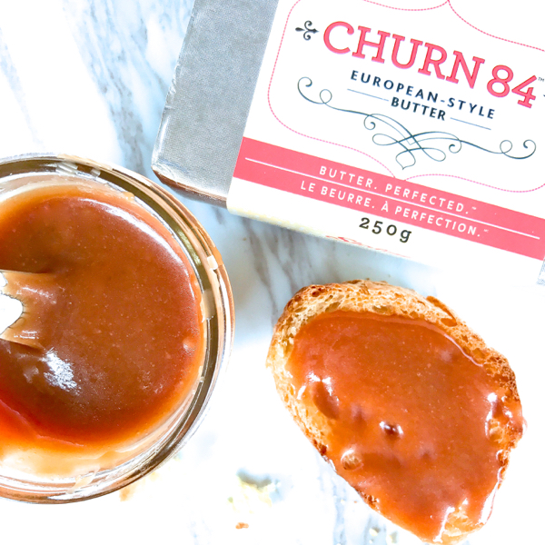 Salted caramel spread