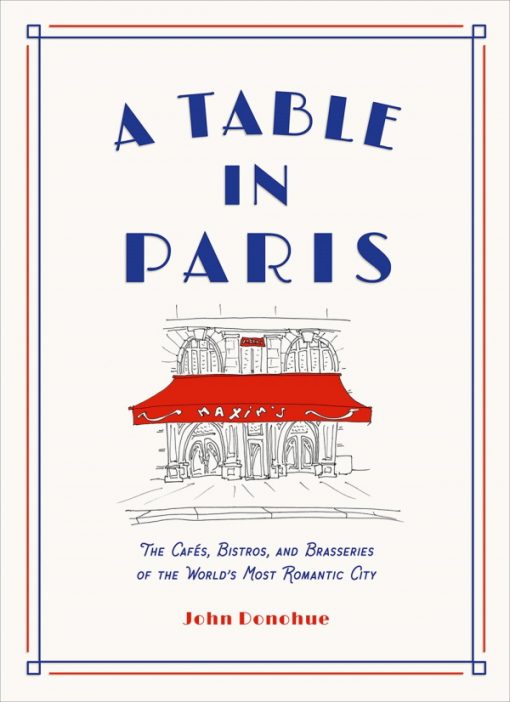 Cover of John Donohue's A Table in Paris.