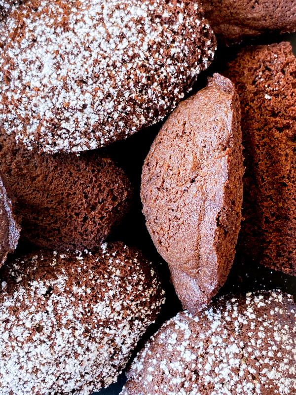 Madeleines au chocolat