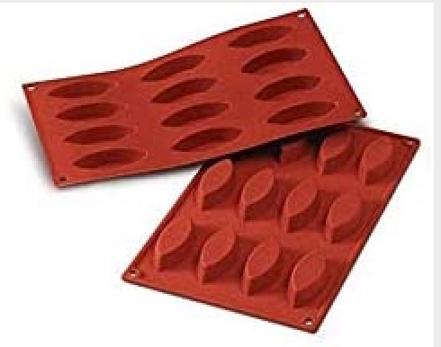 Silikomart Silicone Classic Collection Mold Shapes, Boat, Small