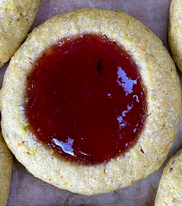 Pistachio Thumbprint Cookies eat. live. travel. write.