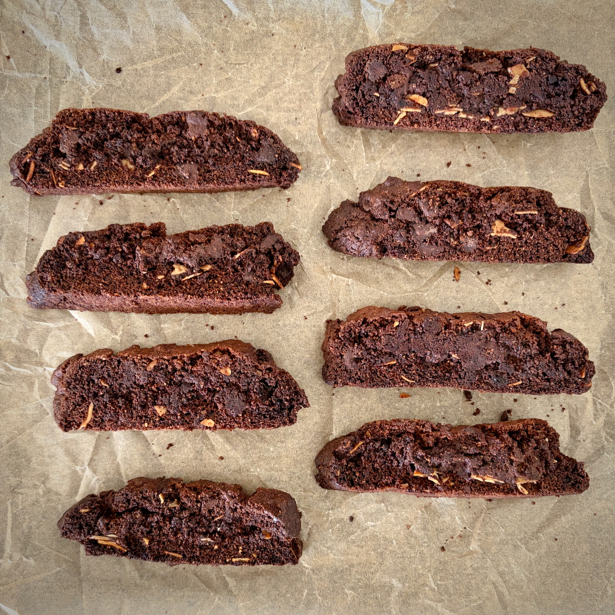 Cocoa Cornmeal Biscotti from Baking with Dorie.