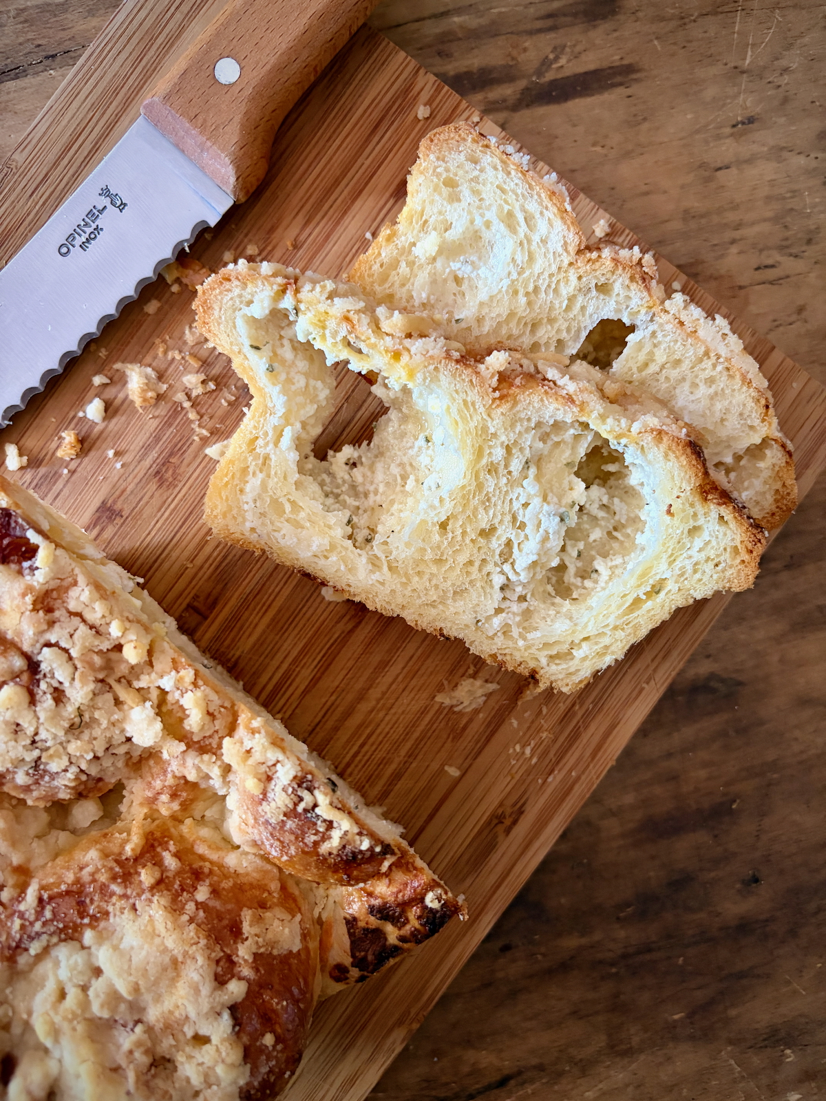 Slice of Cheese-Swirl Babka Buns from Baking with Dorie.